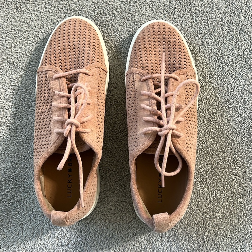 Lucky Brand suede sneakers